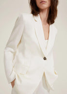 Emme Marella Tailleur Donna Elettra Bianco Burro 2515091051200 001 EMME MARELLA 