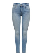 Only Jeans Donna Skinny Fit Light Blue Onlblush 15162363 Light Blue Denim ONLY 