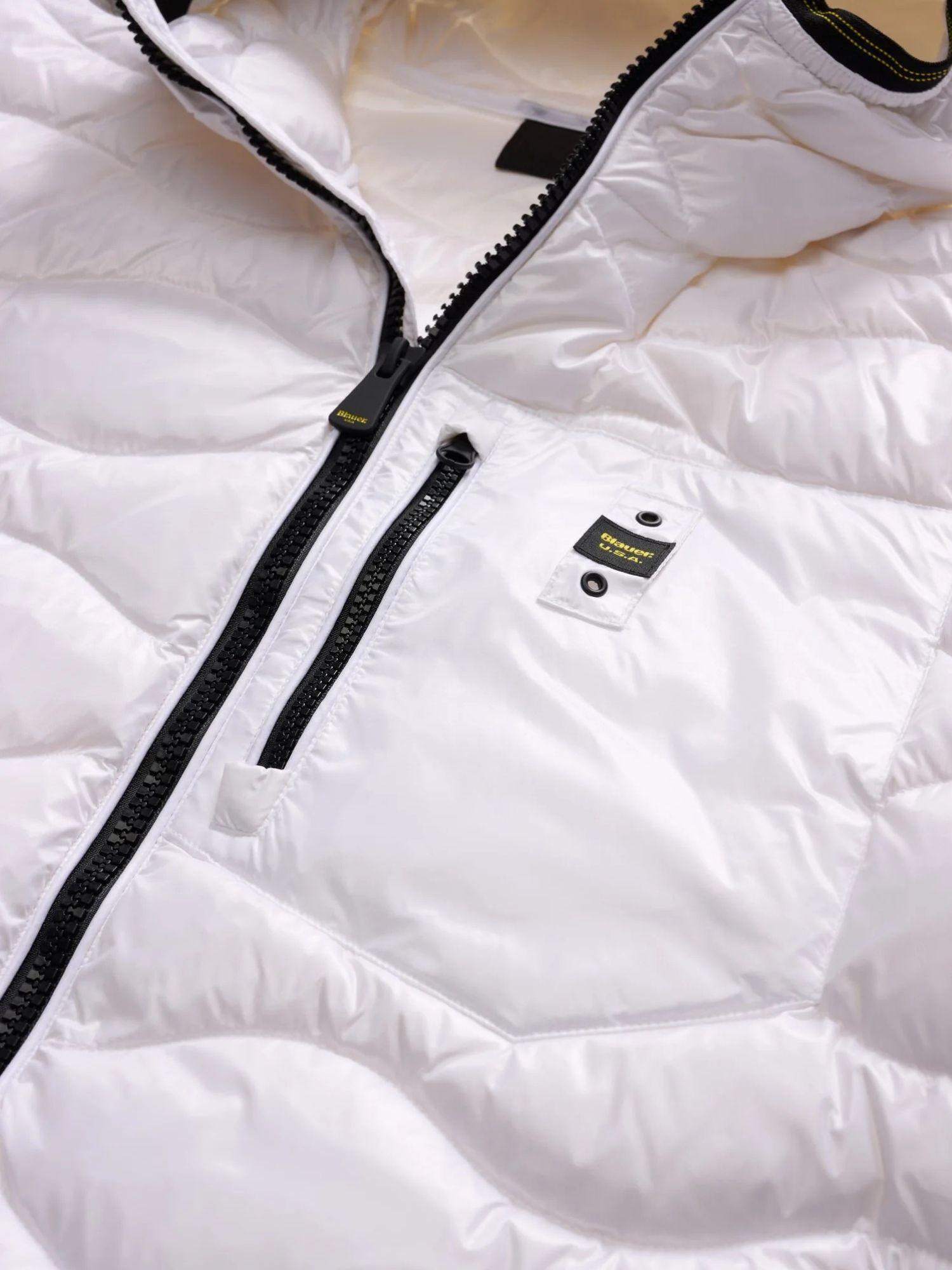 Blauer Piumino ad onde Wave Uomo Bianco BLUC03074 6355 100 BLAUER 
