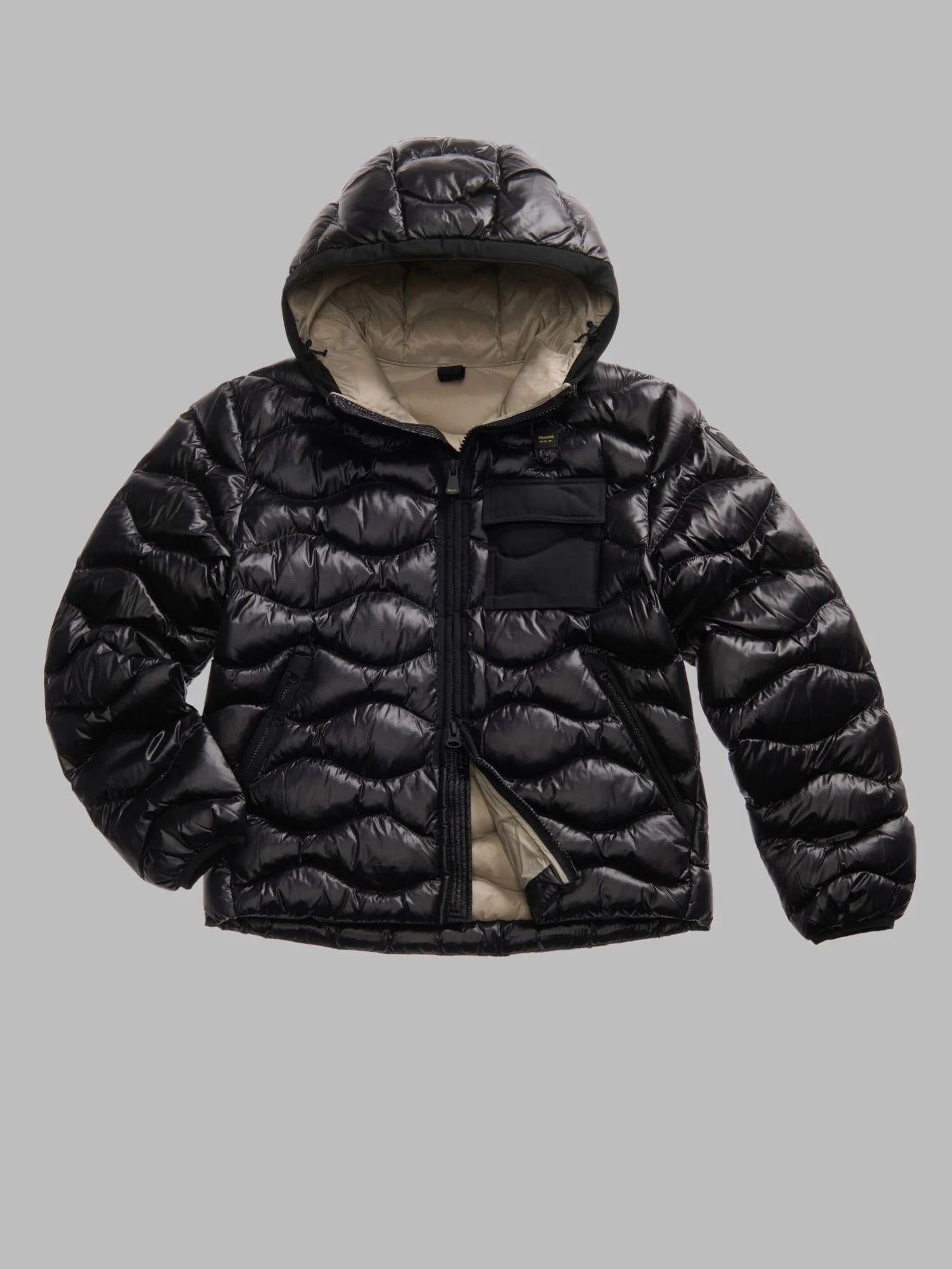Blauer Giacca Invernale Bryant Uomo Nero interno beige BLUC02080 5958 999 BLAUER 
