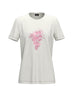 Women's T-Shirt Leaf White