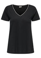 Jacqueline De Yong Top Donna Dalila Nera e Argento 15317565 Black SILVER JACQUELINE DE YONG 