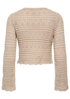 Only Pullover Donna Elke Beige 15363049 Oxford Tan ONLY 