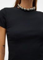 Vero Moda T-Shirt Donna Chloe Nera 10306894 Black VERO MODA 