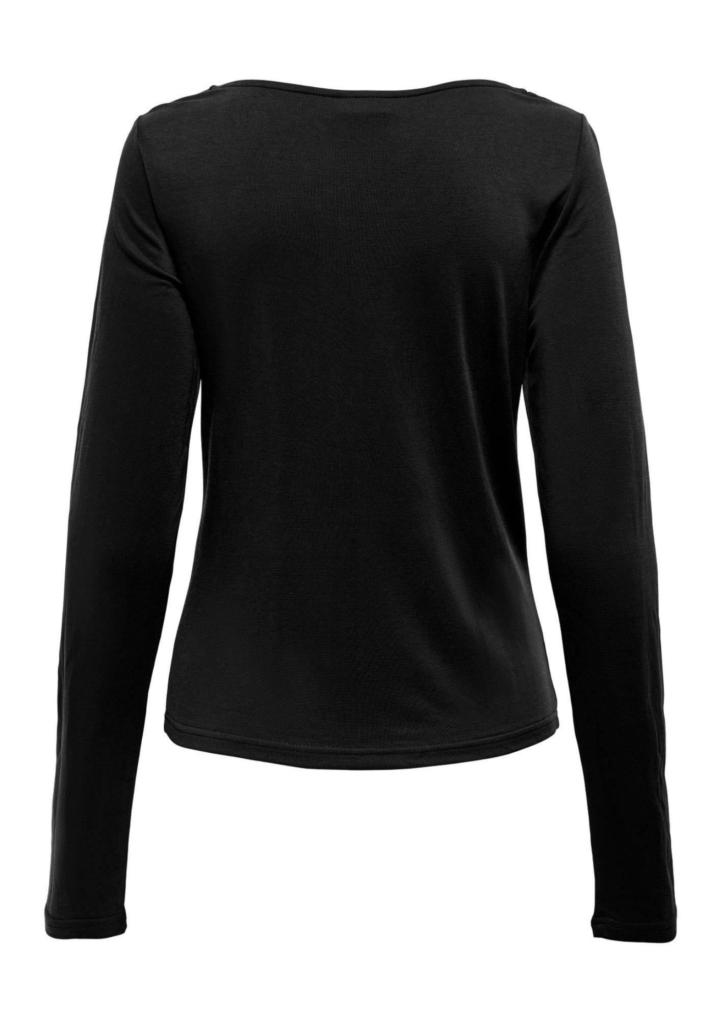Jacqueline De Yong Maglia Donna Ester Nera 15359915 Black JACQUELINE DE YONG 