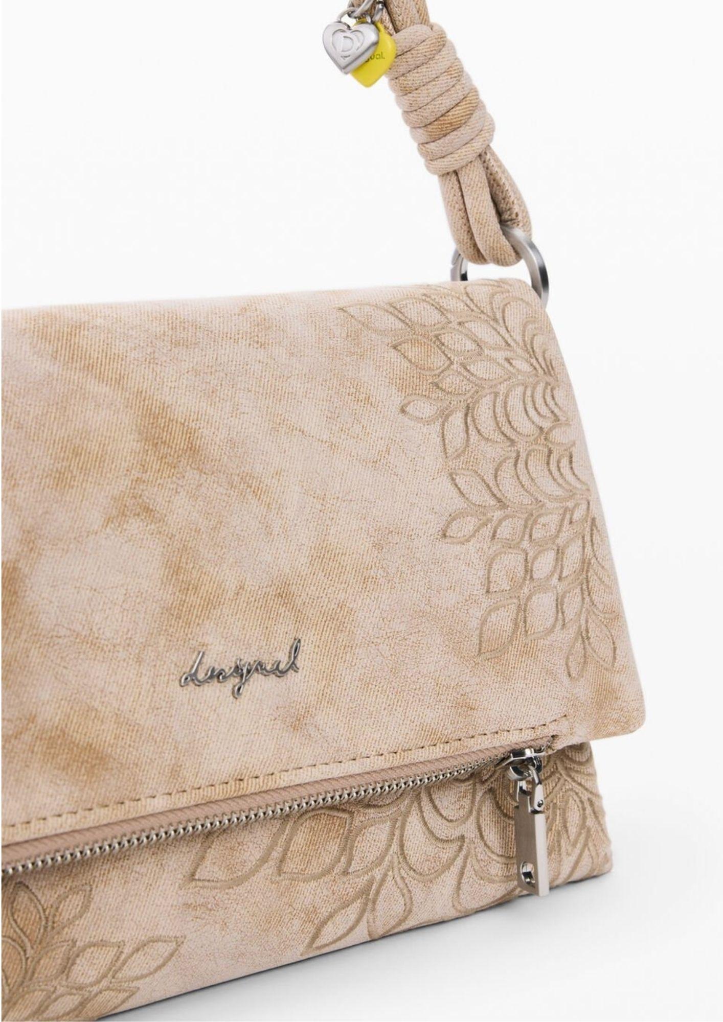 Desigual Borsa Donna Bag Sierra Sand Murano Beige 26SAXPB9 1018 DESIGUAL 