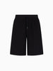 Armani Exchange Bermuda Shorts Men Black