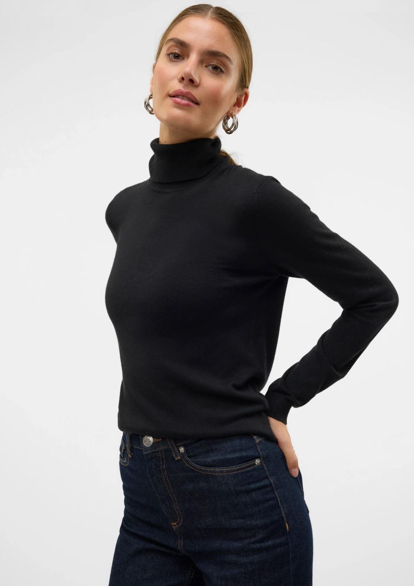 Vero Moda Pullover Donna Iris Nero 10320450 Black VERO MODA 