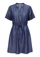 Jacqueline De Yong Vestito Donna Jasper Blu Denim Scuro 15366472 Dark Blue Denim JACQUELINE DE YONG 