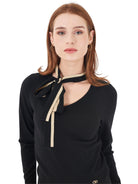 Yes Zee Maglia Donna Nera M015 IP00 0801 YES ZEE 
