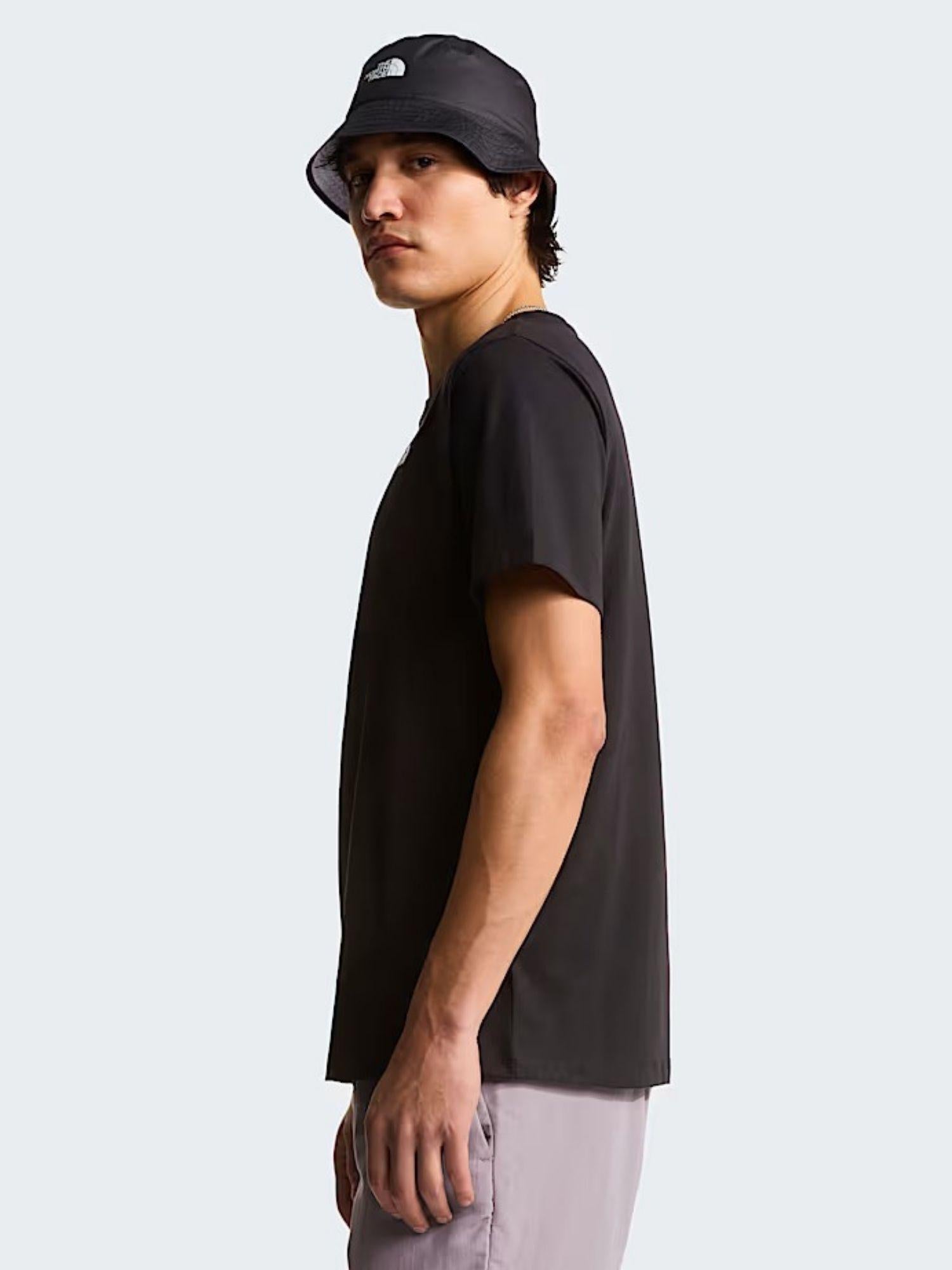 The North Face T-Shirt Uomo Nera Evolution Simple Dome Regular NF0A8CZ2 JK3 THE NORTH FACE 