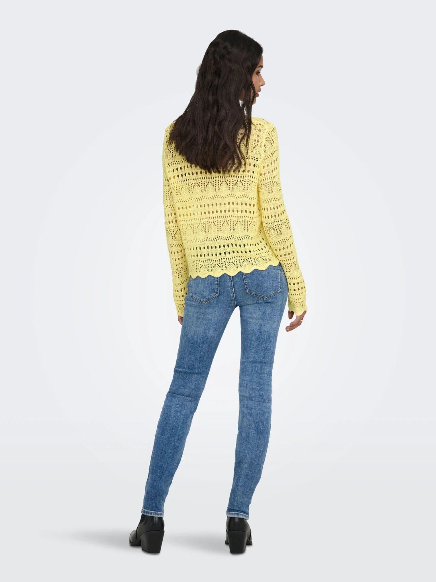 Jacqueline De Yong Maglia Donna Double Cream Jdysun 15287384 Double Cream JACQUELINE DE YONG 