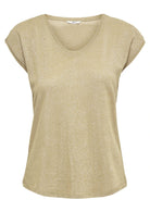 Top Only Donna Silvery Oro 15136069 Gold Colour ONLY 