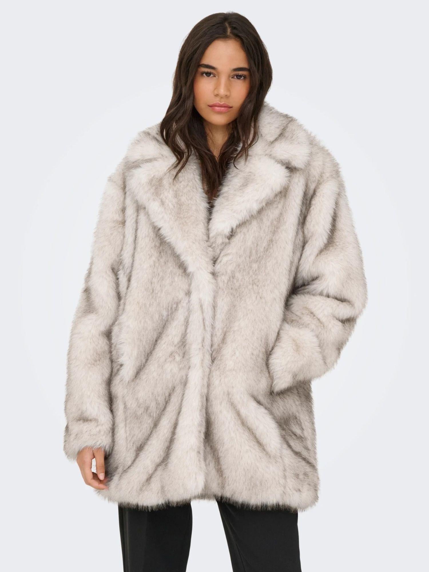 Only Cappotto Donna Dawn Bianco 15348976 PUMICE STONE ONLY 