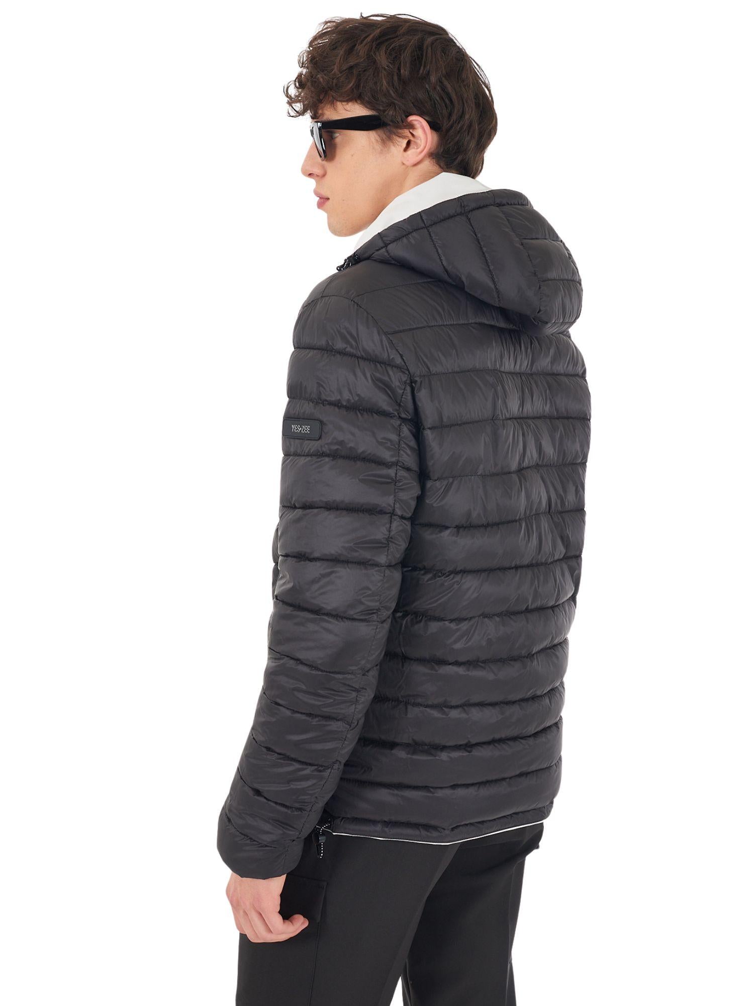 Yes Zee Giubbino Uomo reversibile Bianco J824 B500 0124 YES ZEE 