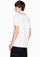 Armani Exchange Polo Uomo Bianco Crema XM002401 AF10366 U0009 ARMANI EXCHANGE 