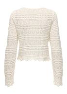 Only Pullover Donna Elke Bianco 15363049 Birch ONLY 