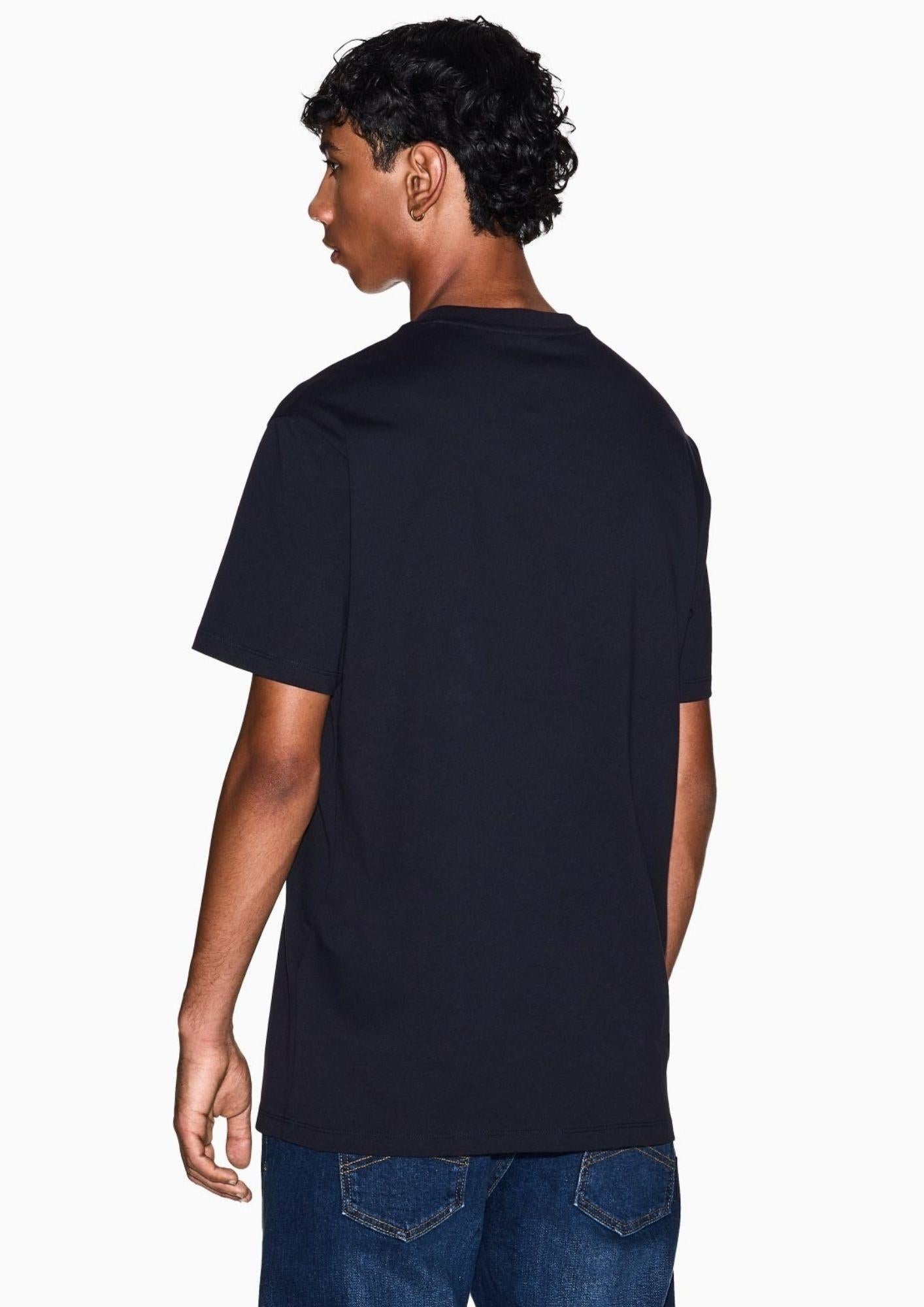 Armani Exchange T-Shirt Uomo Blu Navy XM001281 AF10361 UB101 ARMANI EXCHANGE 