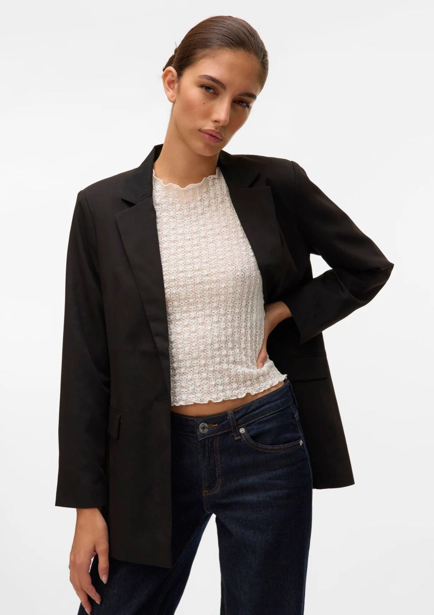 Vero Moda Giacca Donna Nila Nera 10320915 Black VERO MODA 