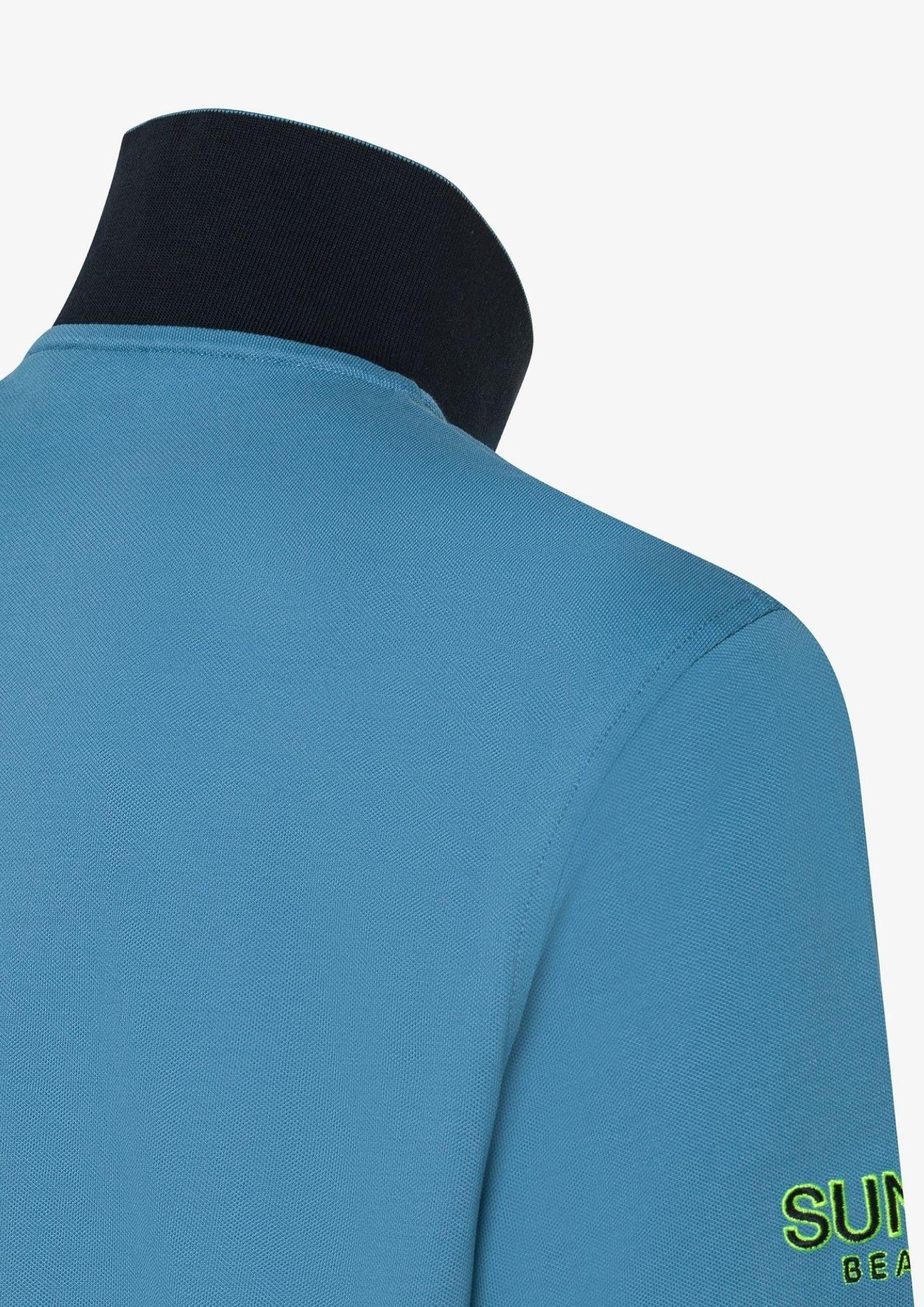 Sun68 Polo Uomo Blu Avio A36150 56 SUN68 