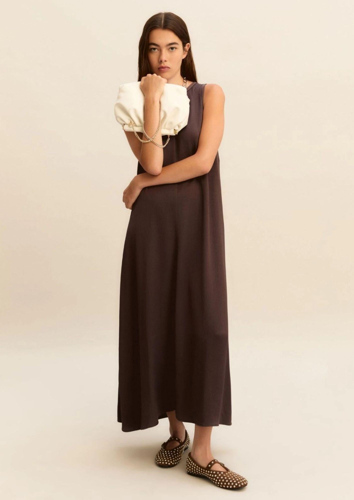 Emme Marella Vestito Donna Emmuguale Testa Di Moro 2615221011200 003 EMME MARELLA 