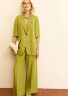 Emme Marella Pantalone Donna Emmpera Verde Mela 2615131102200 009 EMME MARELLA 