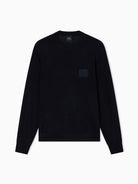 Armani Exchange Maglione girocollo con patch Uomo Nero XM001329 AF11982 UC001 ARMANI EXCHANGE 