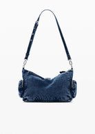 Desigual Borsa Donna Bag Curio Denim Banaba Misto Denim Chiaro Scuro 26SAXD21 5008 DESIGUAL 