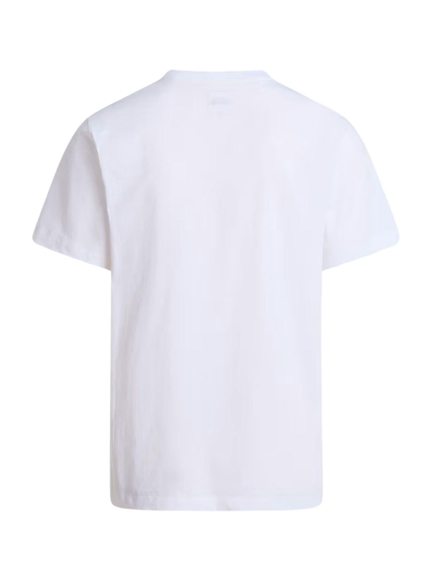 The North Face T-Shirt Uomo Bianca Evolution Simple Dome Regular NF0A8CZ2 FN4 THE NORTH FACE 