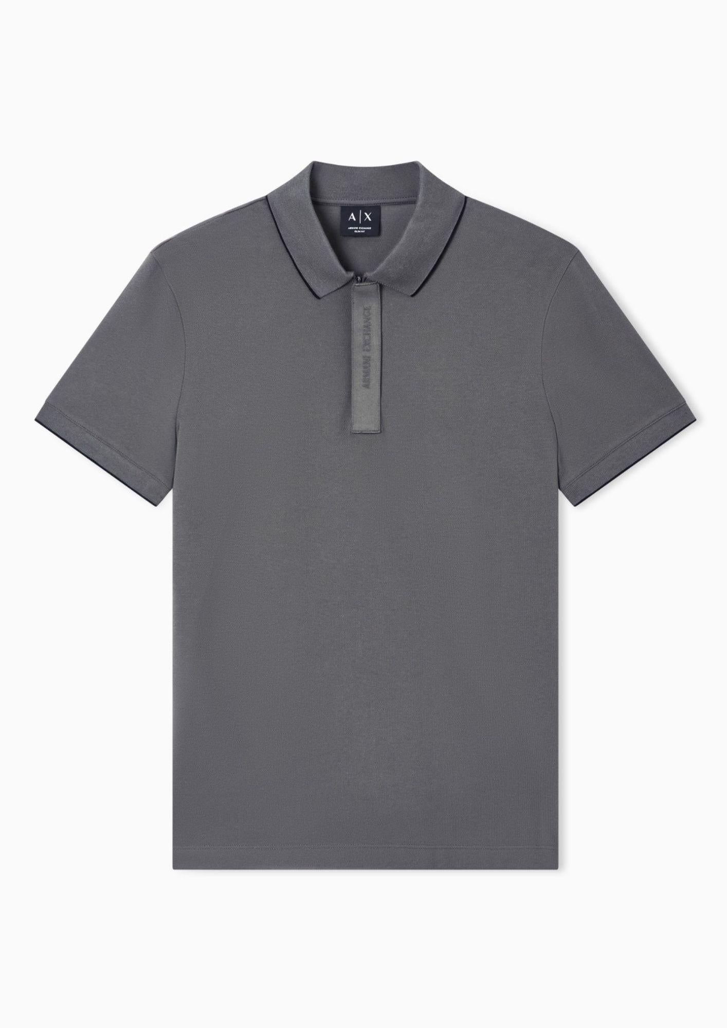 Armani Exchange Polo Uomo Grigia XM001285 AF10366 M8317 ARMANI EXCHANGE 
