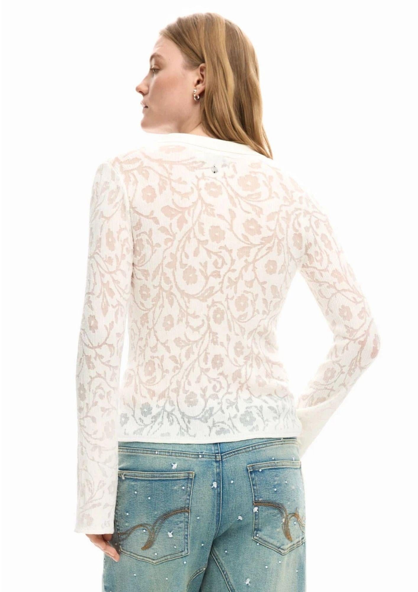 Desigual Camicia Donna Lisboa Bianca 26SWTF09 1001 DESIGUAL 