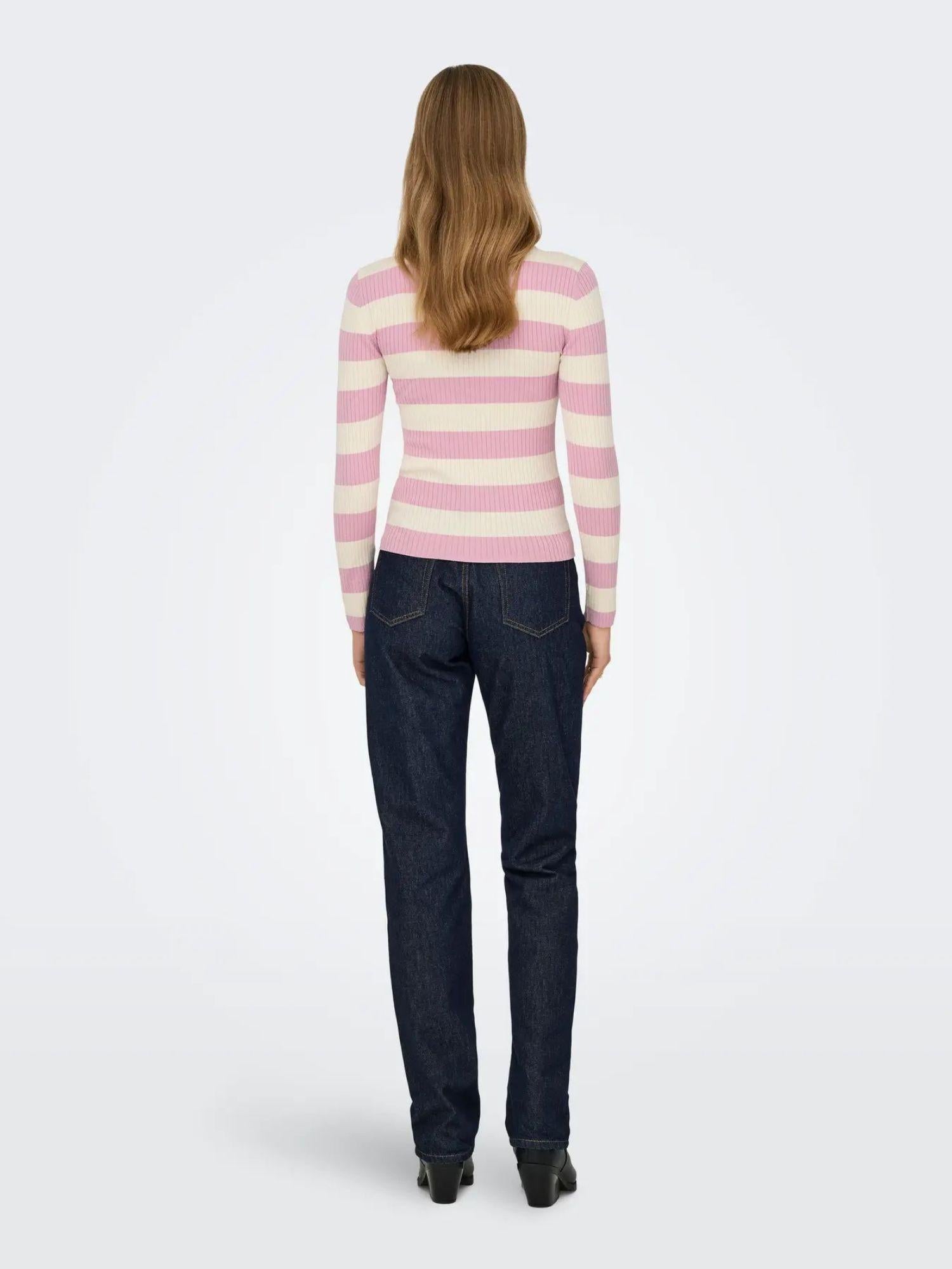 Jacqueline De Yong Maglia Donna Fragrant Lilac Jdyplum 15277223 FRAGANT LILAC JACQUELINE DE YONG 