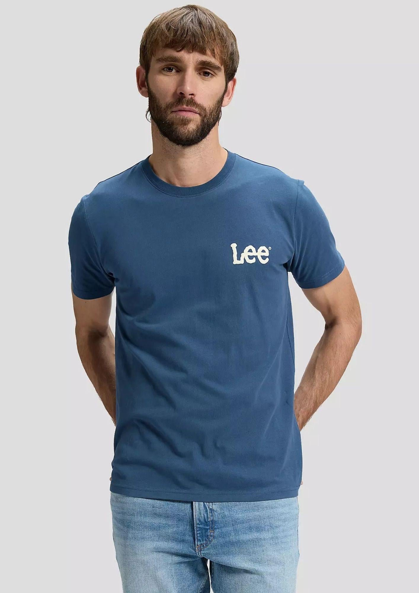 Lee T-Shirt Uomo Blu 112376431 BLUE LEE 