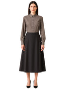 Emme Marella Camicia Donna Fleres Grigio Chiaro 2525116042200 008 EMME MARELLA 