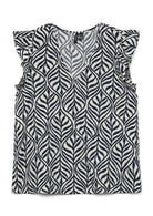 Vero Moda Top Donna Josie Grigio ChiaroStampa Geometrica 10303762 Birch Navy blazer bonnie VERO MODA 
