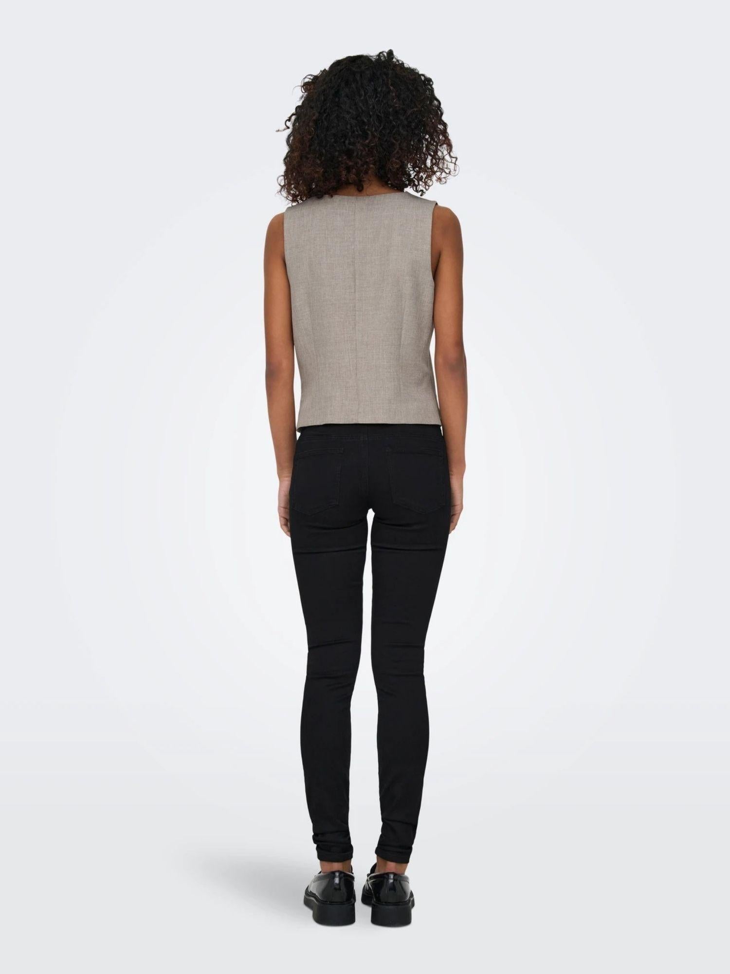 Only Gilet Donna Fungi Onllinda 15336753 Fungi MELANGE ONLY 