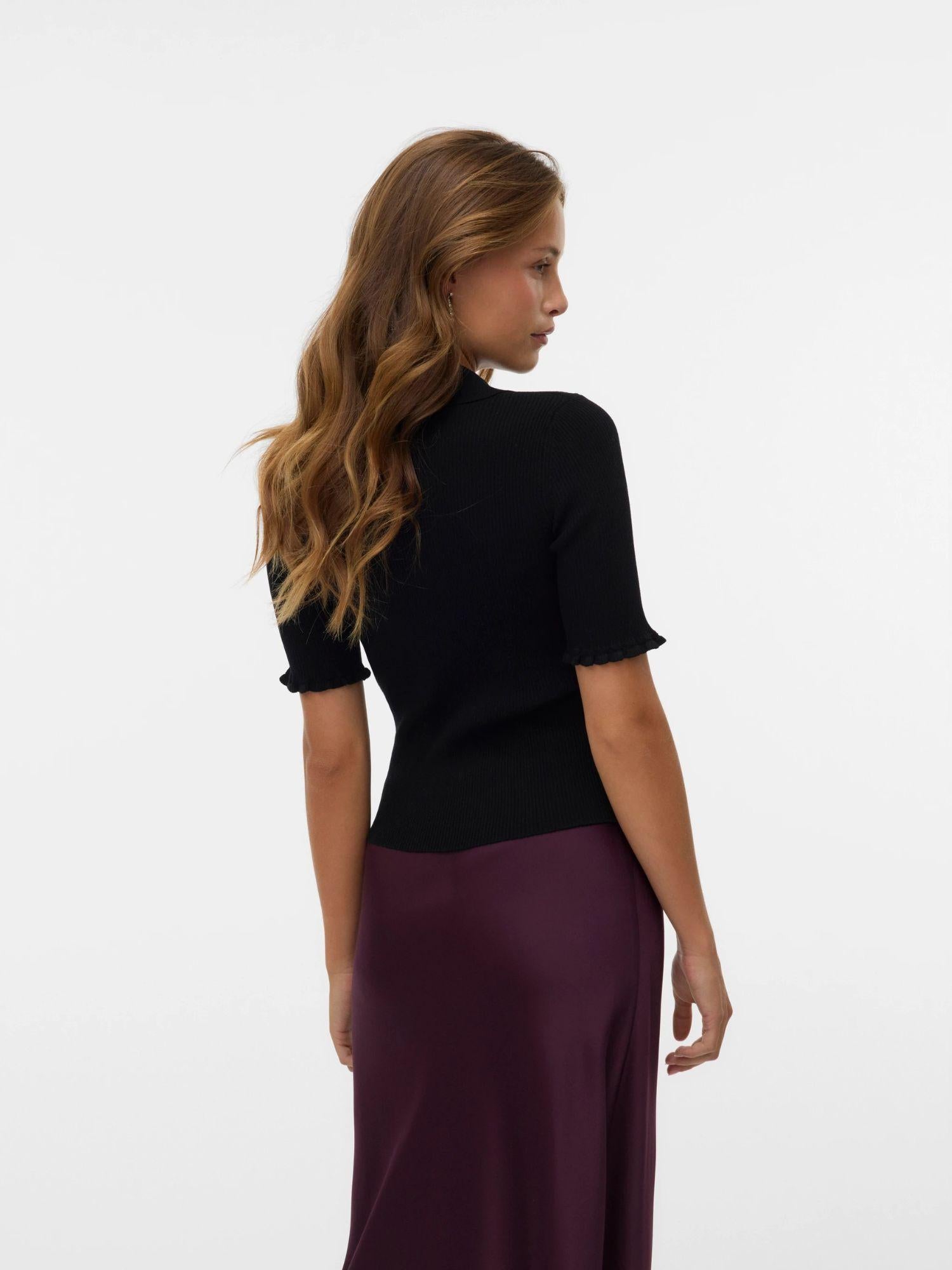 Vero Moda VMWONDER Pullover Donna Nero 10330850 Black VERO MODA 