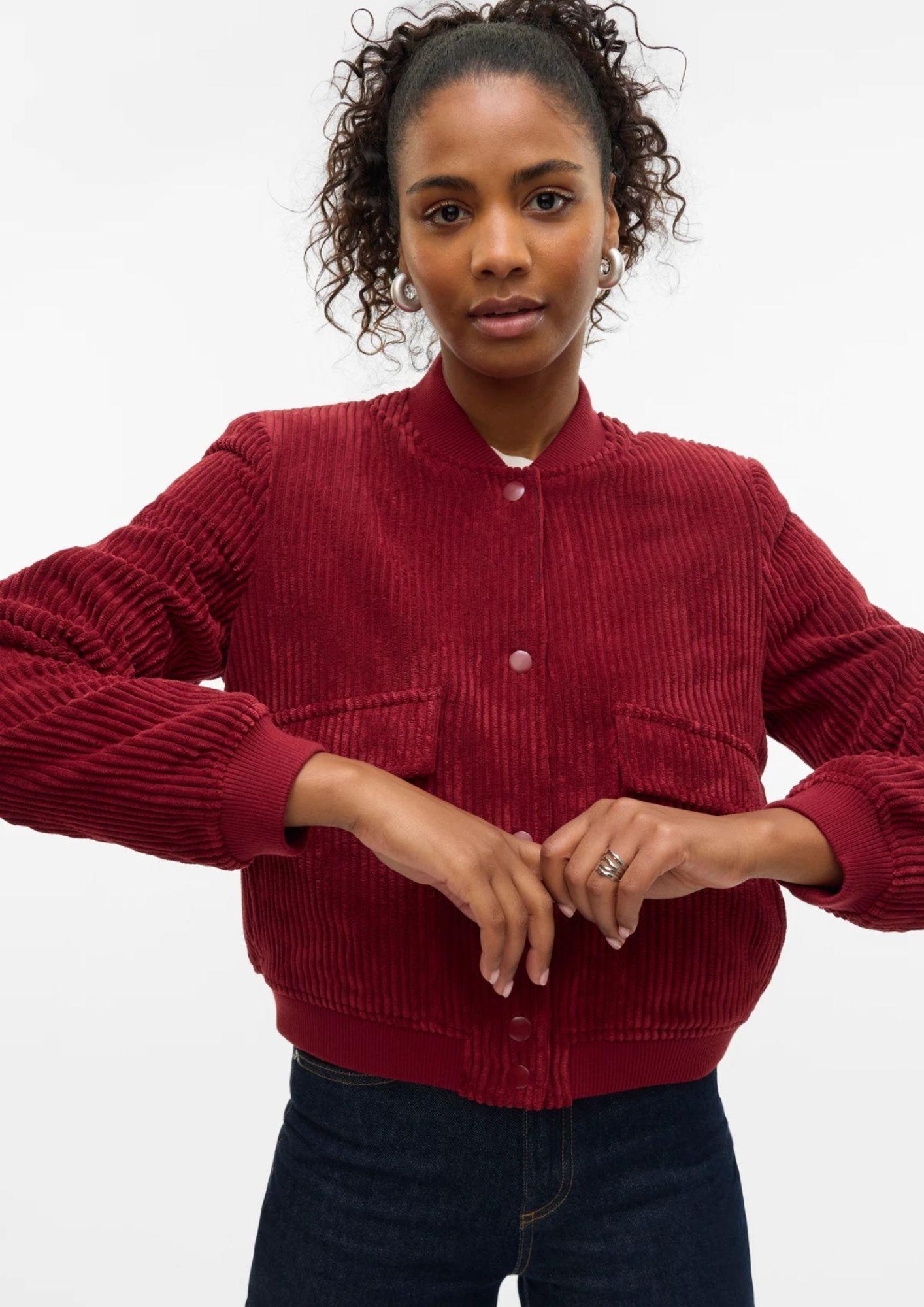 Vero Moda Giacca Donna Rainie Rossa 10329729 Syrah VERO MODA 