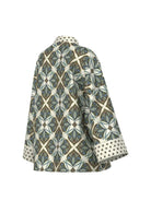 Emme Marella Blusa Donna Emmatollo Bianco Lana Fantasia 2615191041200 012 EMME MARELLA 