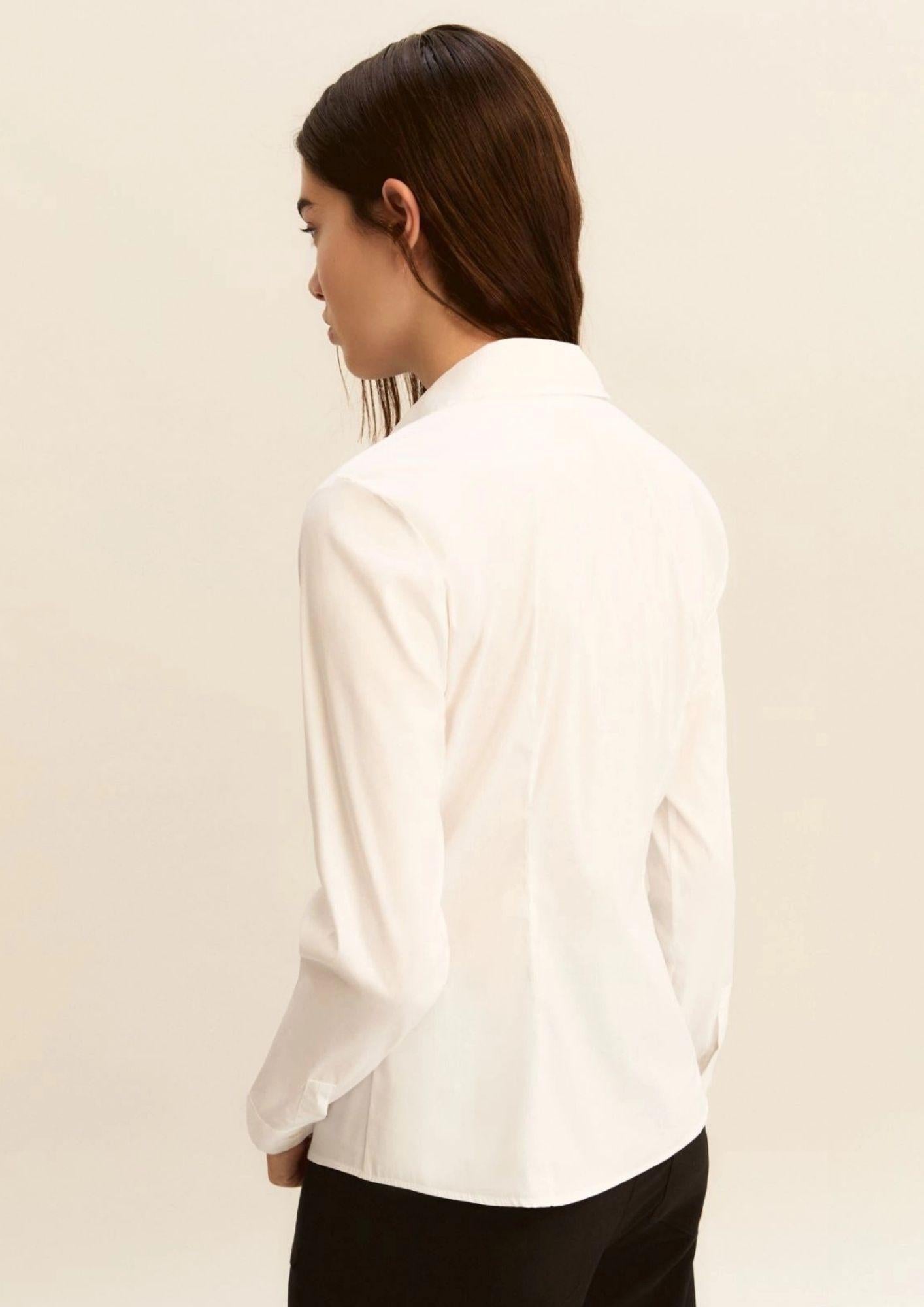 Emme Marella Camicia Donna Emmtempo Bianca 2615111011200 001 EMME MARELLA 