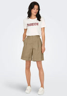 Only Bermuda Donna Rosalie Marrone 15328121 Amphora ONLY 