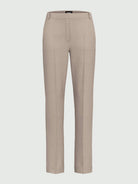 Emme Marella Pantalone slim fit in flanella Donna Calcio Sabbia 2525136281200 002 EMME MARELLA 