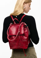 Desiagual Zaino Backhalf Logo Luena Mini Red Rosso 26SAKP20 3000 DESIGUAL 
