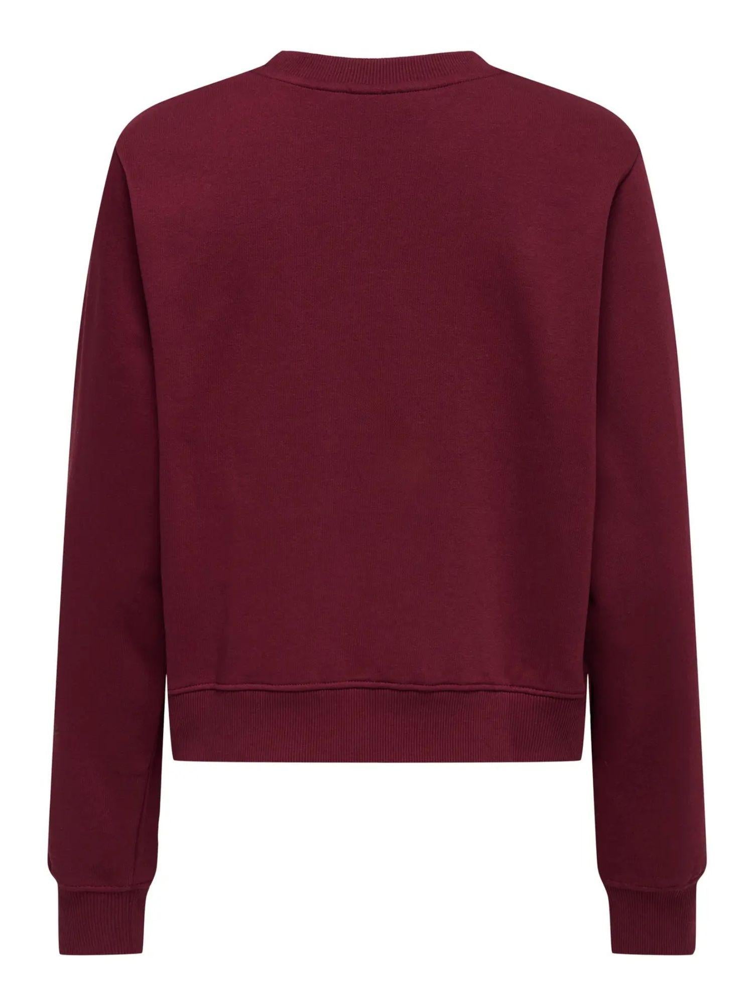 Only ONLBILA Felpa Donna Cabernet Lazy 15363143 Cabernet Lazy ONLY 