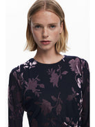 Desigual Vestito mini arricciato Donna Nero 25WWVK27 3004 DESIGUAL 