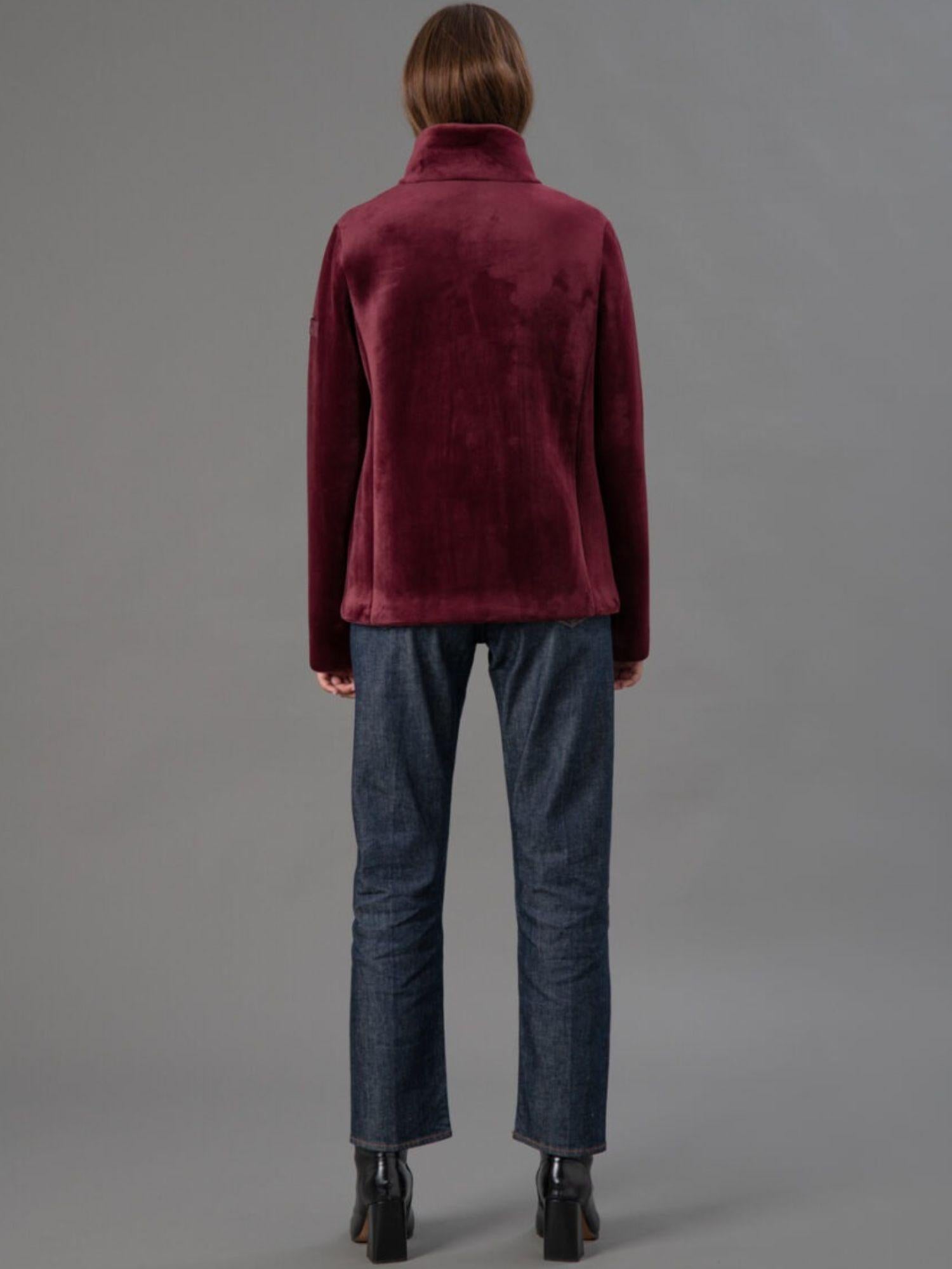 Rihunik Giubbino Donna Eve25 Bordeaux RIW293J F0012 098 RIHUNIK 