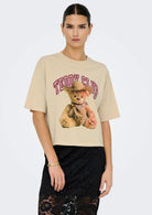 Jacqueline De Yong T-Shirt Donna Carla Beige 15341561 Sandshell JACQUELINE DE YONG 