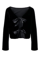 Jacqueline De Yong Maglia Donna Victory Nera 15363518 Black BOW JACQUELINE DE YONG 