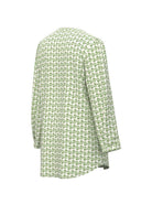 Emme Marella Camicia Donna Emmranch Bianco Burro e Verde 2615111231200 005 EMME MARELLA 