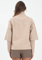 Jacqueline De Yong Giubbino Donna Memory Beige 15353907 Camel MELANGE WITH WHITE JACQUELINE DE YONG 